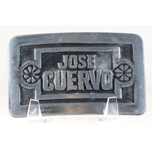 Jose Cuervo 30 Proof Belt Buckle Solid Metal Buckle 1977 Vintage USA Made